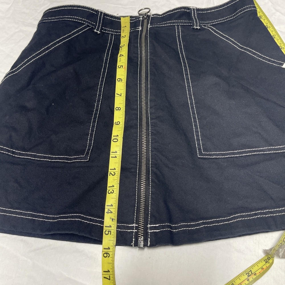 Vans Women Short Skirt Medium Black/white - Picture 7 of 12